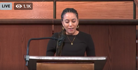 Thank you, Hope Wollensack, for your leadership of the Old 4th Ward Economic Security Task Force!