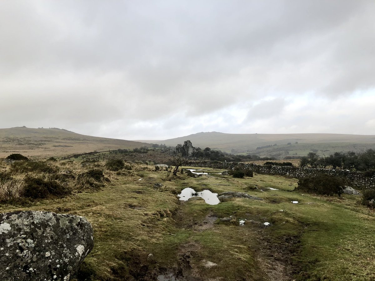 AlwaysDorasMum's tweet photo. Bit overcast today but so good to be out on #PewTor #Dartmoor with me bestie https://t.co/YhAU3cjzs0