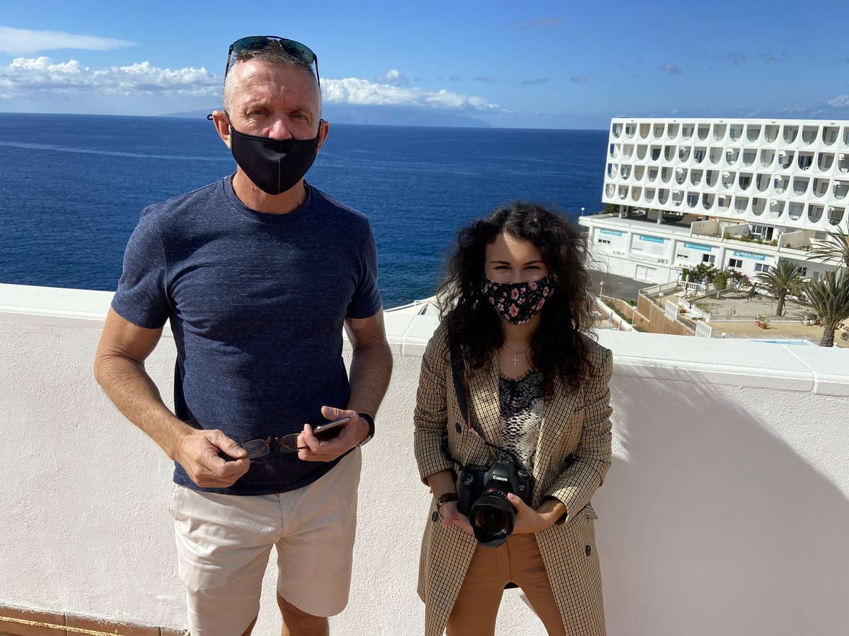 pearly_grey's tweet photo. .@MonikaMessinga well done and keep up all your good work #mypeaygrey @EYEprogramme #Tenerife 🌞 https://t.co/AkdWafrsSi