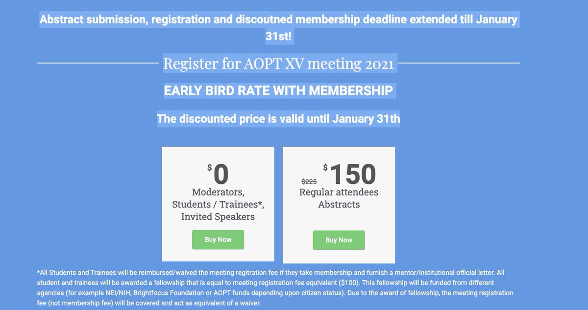 aopt15's tweet photo. Flash!! Deadline extended!! Register now #aopt2021 #aopt #webinar https://t.co/McSOsBiBHx