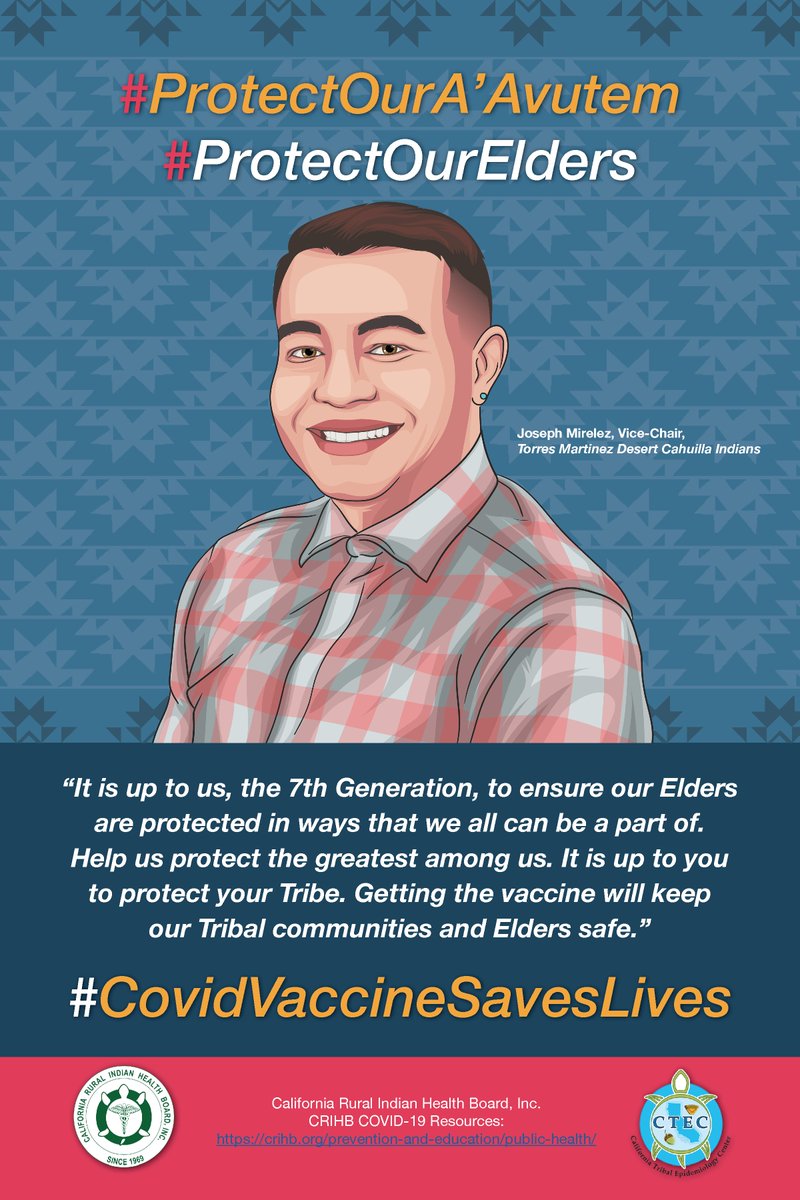 crihb's tweet photo. "Help us protect the greatest among us." 

#ProtectOurA'Avutem
#ProtectOurElders
#CovidVaccineSavesLives

Thank you, Joseph Mirelez! https://t.co/8mQsx0tZgY