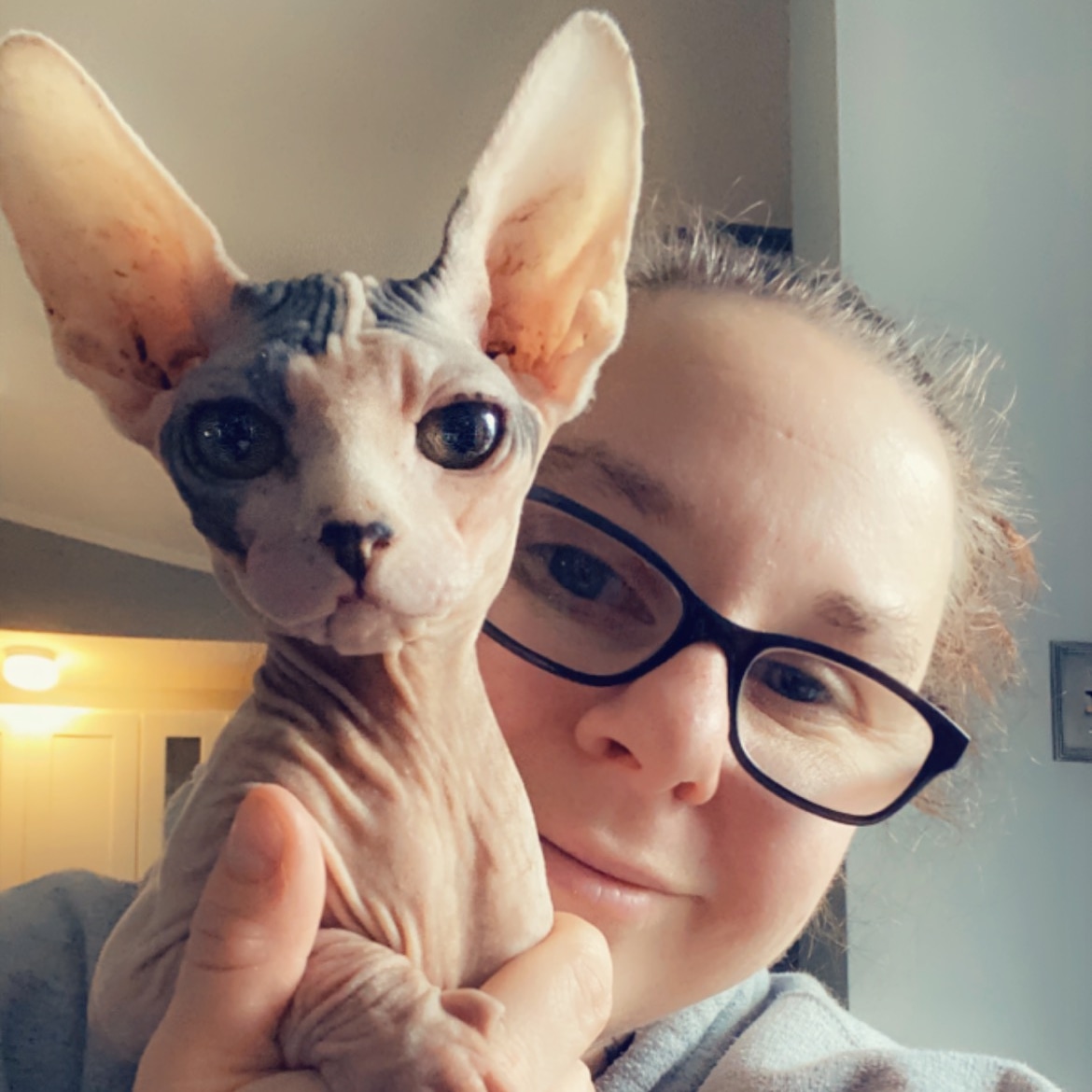 I hope that all of you are having a great weekend! Pharaoh and I are hanging out listening to old music!