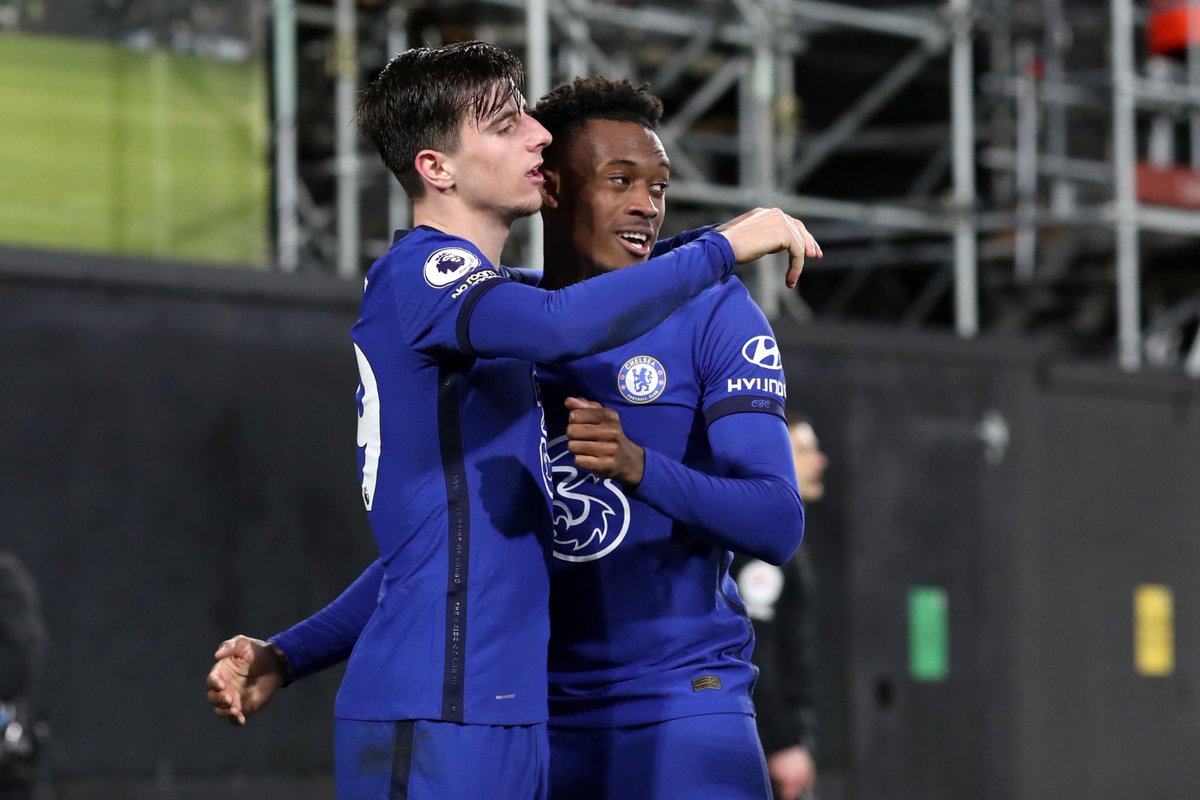 kbrligainggris's tweet photo. FT: Fulham 0-1 Chelsea
🔴 44' Antonee Robinson (Red Card) 
———
⚽ 78' Mason Mount

Masih optimis dengan Lampard? https://t.co/bLMrkeAduU