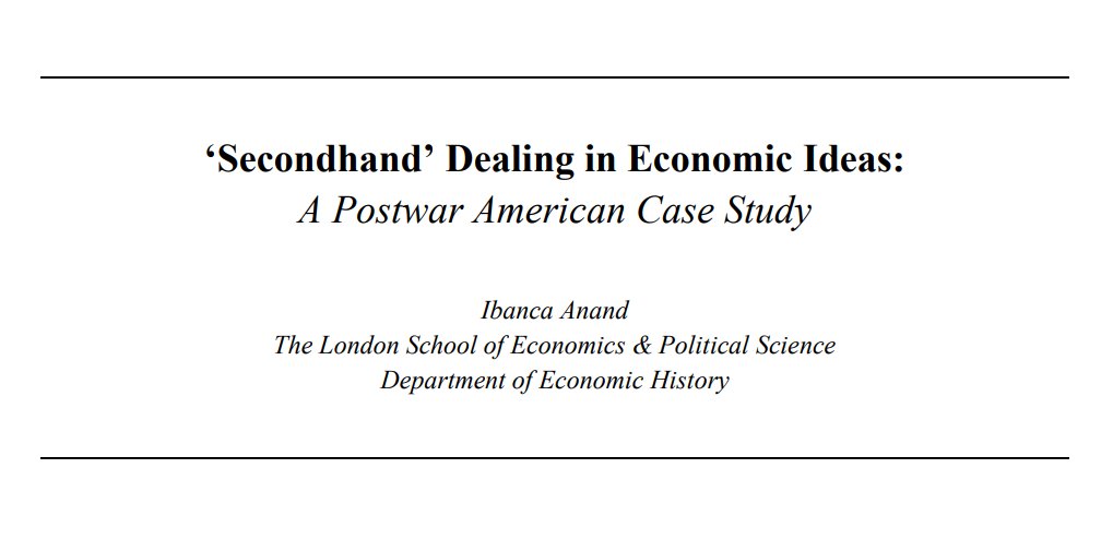 IbancaAnand's tweet photo. Excited to share that I'll be presenting a paper, inspired by my master's dissertation research at @LSEEcHist, next week at @CSELatASU's Winter Institute in the History of Economic Thought. Anyone is welcome to register for the event at https://t.co/VUmge6bCMC. @Societies_HET https://t.co/IcXgCm4e8T