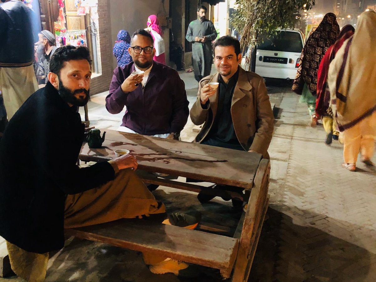 While the security at the Tehsil whistles the closing off the main gate, we decide to end the trail for now with a cup of green tea. While planning more city excursions in the near future.