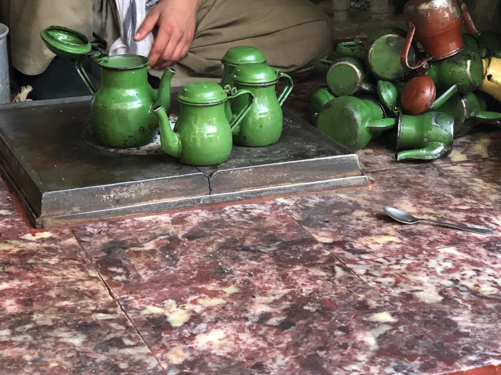 While the security at the Tehsil whistles the closing off the main gate, we decide to end the trail for now with a cup of green tea. While planning more city excursions in the near future.