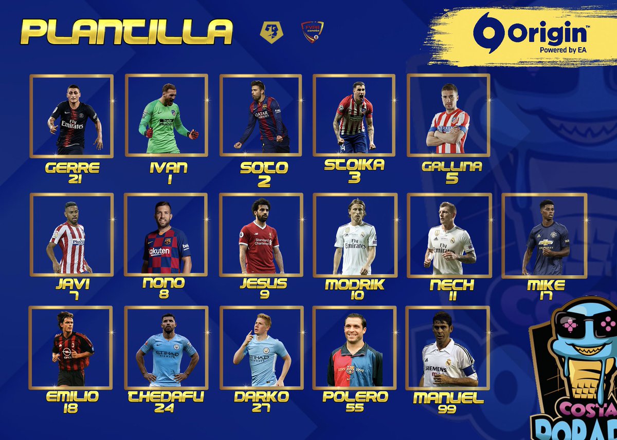 CostadoradaVFO's tweet photo. Pues tras el cierre de mercado esta es nuestra plantilla!
Vamos a por todas EQUIPO!πͺ
#GoCosta #EstaSegundaVueltaSi https://t.co/setNtpldtp