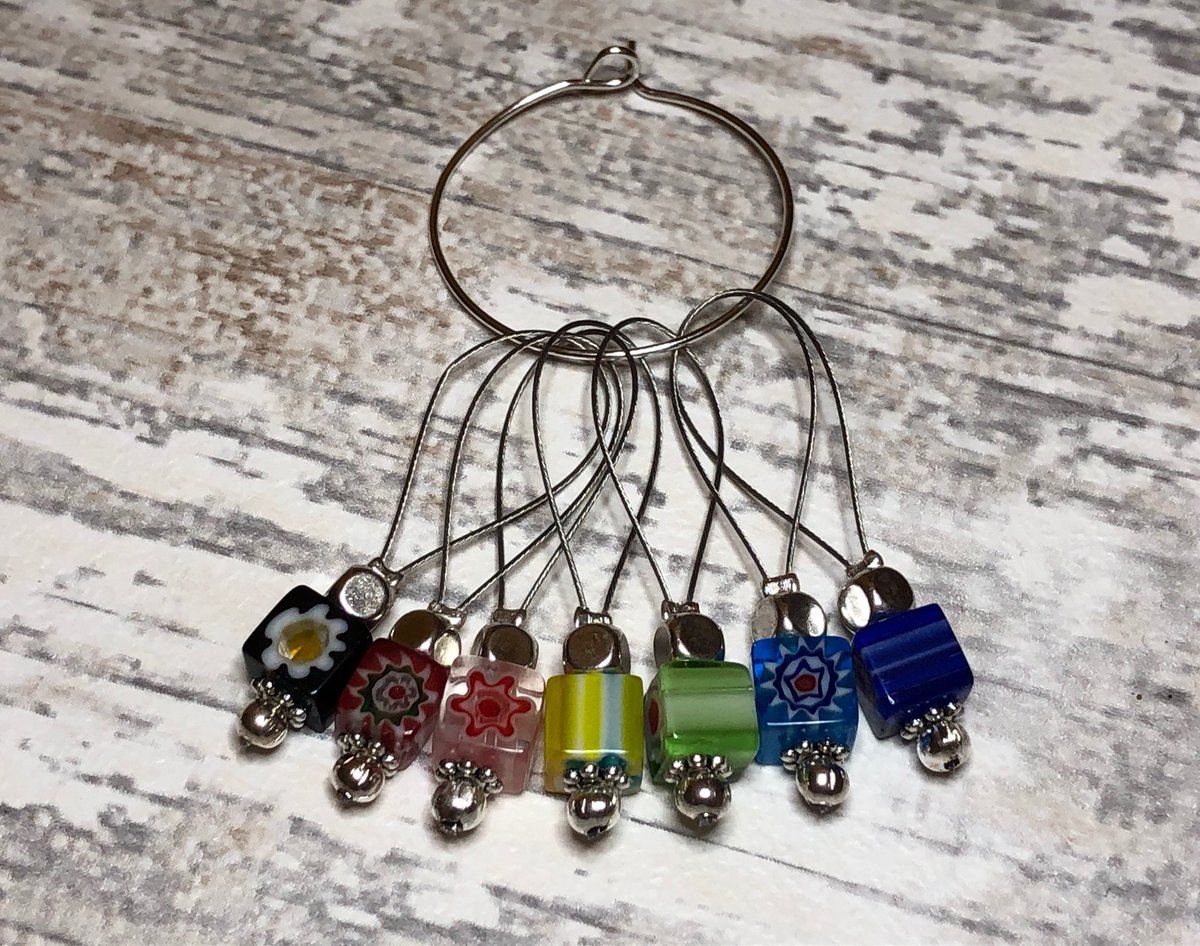 Sew_SpecialXS's tweet photo. New stitch marker sets now listed in my Etsy shop, including these lovely square Millefiori knitting markers!   Please click the following link to check them out:-

https://t.co/mfnJNwFcYo

#RTmeBB #uniquegifts #handmade #crochet #knitting https://t.co/MymwvaCRCQ