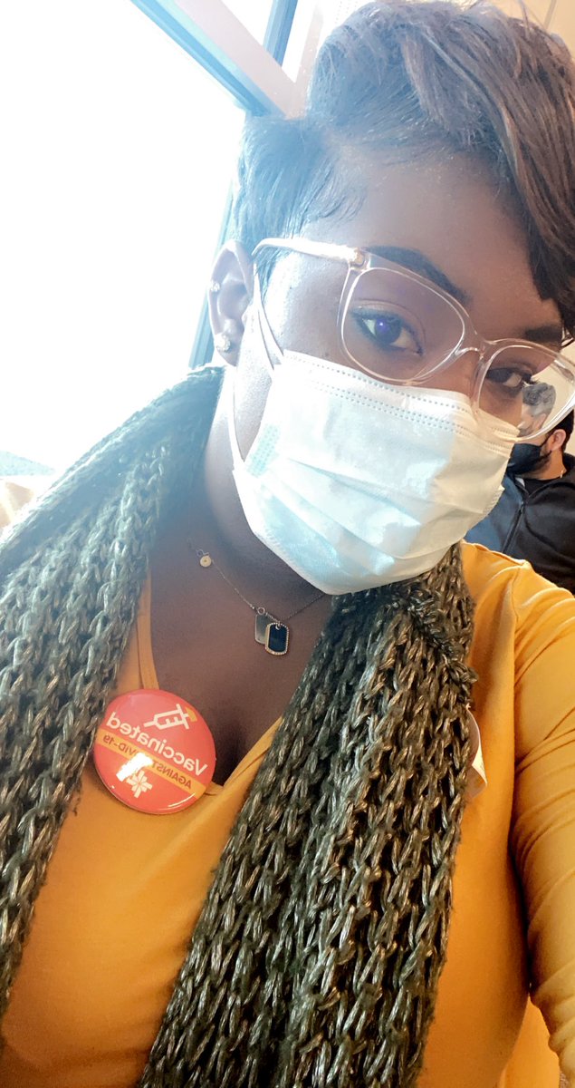 I’m a frontline worker and today I received my first dosage of the COVID-19 vaccine❤️ #baylorscottandwhite #letsbeatcovid19 #frontlineworkers