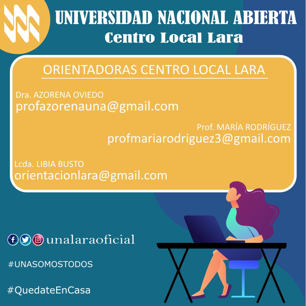 UNA | Centro Local Lara (@unalaraoficial) on Twitter photo 