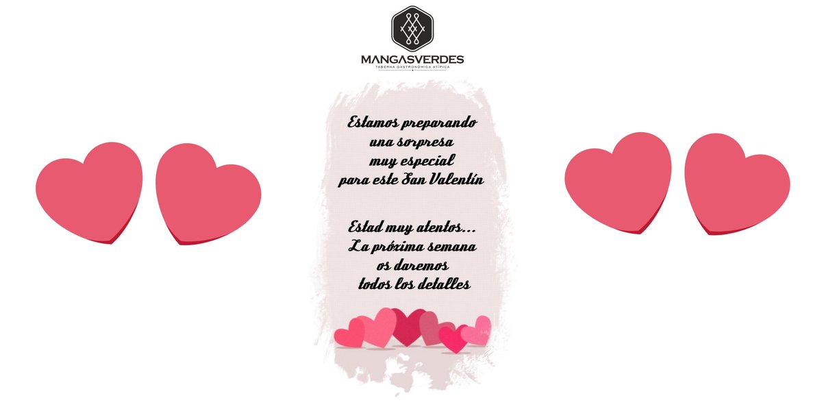 ➡️Muy atentos porque estamos preparando algo muy especial para este 14 de febrero😍 que os va a dejar 😮😮
.... La semana que viene más información 🤭
🤫🤫🤫