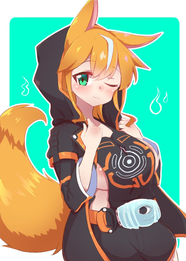 アカツキさん Oowasimark2 ちのゴーストちゃん モフむちかわいい タチバナ Skeb募集中のイラスト