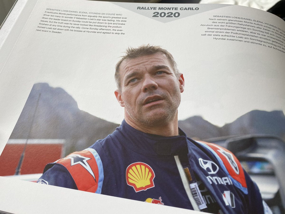 Rally Monte Carlo starts next week, the perfect time to look back at last years event with the @McKlein_Rally calendar & season review book. So many things have changed in the last year around the world, that’s no different for Monte 2021, unfortunately no fans and no Loeb.