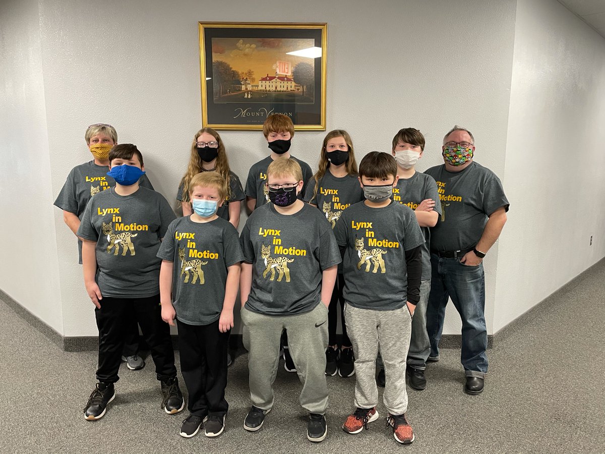 mj_murphy's tweet photo. Had a great day at the Jan. 16th Iowa FLL Regional. Team 31908 advances to State, received a GIA nomination, and Coach Julie received a Coach/Mentor Award. #iowafll https://t.co/2h8y3urxA9