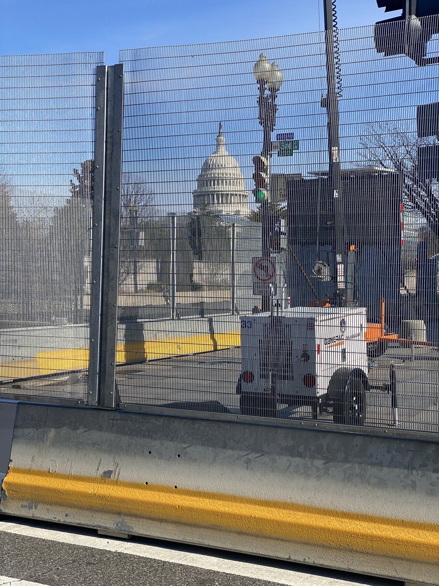 Up and around the Capitol there were dozens of Washingtonians thanking the hundreds National Guard troops deployed to our city to keep us safe and ensure a peaceful transition of power in less than 100 hours.