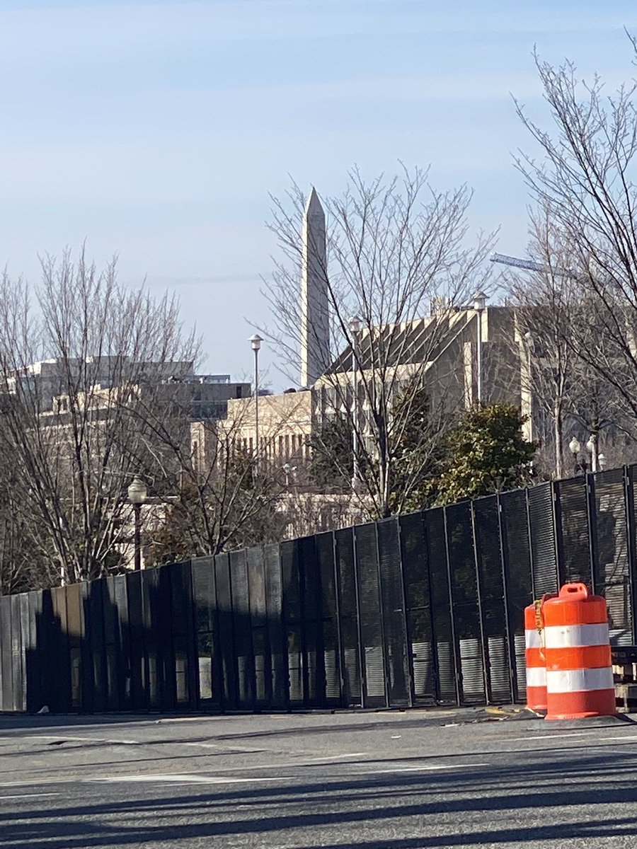 Up and around the Capitol there were dozens of Washingtonians thanking the hundreds National Guard troops deployed to our city to keep us safe and ensure a peaceful transition of power in less than 100 hours.