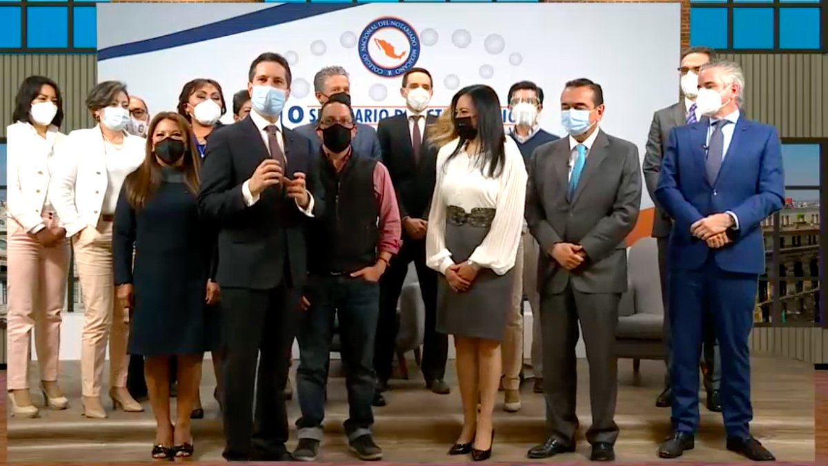 NotariaSaltillo's tweet photo. Felicidades al @notariadomex por el 14o. Seminario de Actualización Fiscal y Legislativa #2021
 
#SeminarioNotarialMx 
#NotariadoMexicano
#Sumemos https://t.co/3YSgWdgqTl