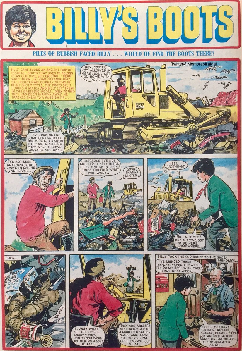 Part 9 on the thread....Billy’s Boots from Tiger & Scorcher(25/3/78)