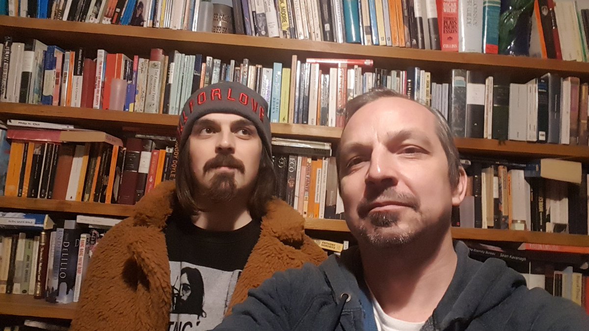 UnrealcityArt's tweet photo. My science consultant for #MoreThanGlass nipped over for his tea.
It's all right.
We're bubbled. https://t.co/tBFAVVzc1a