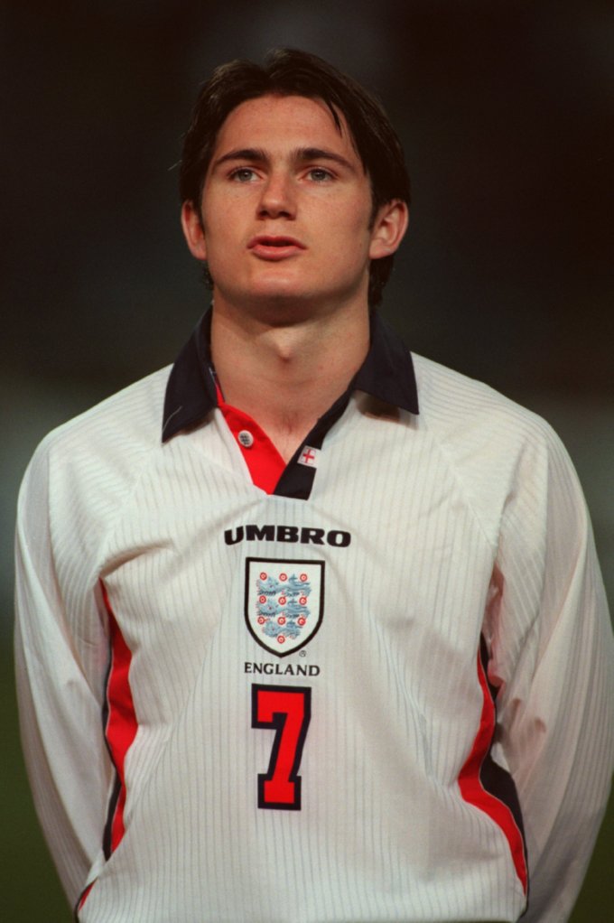 On the 19th of October 1999 a 21 year old Frank Lampard earned his first cap for the England senior team. He would go on to have a very successful international career.
