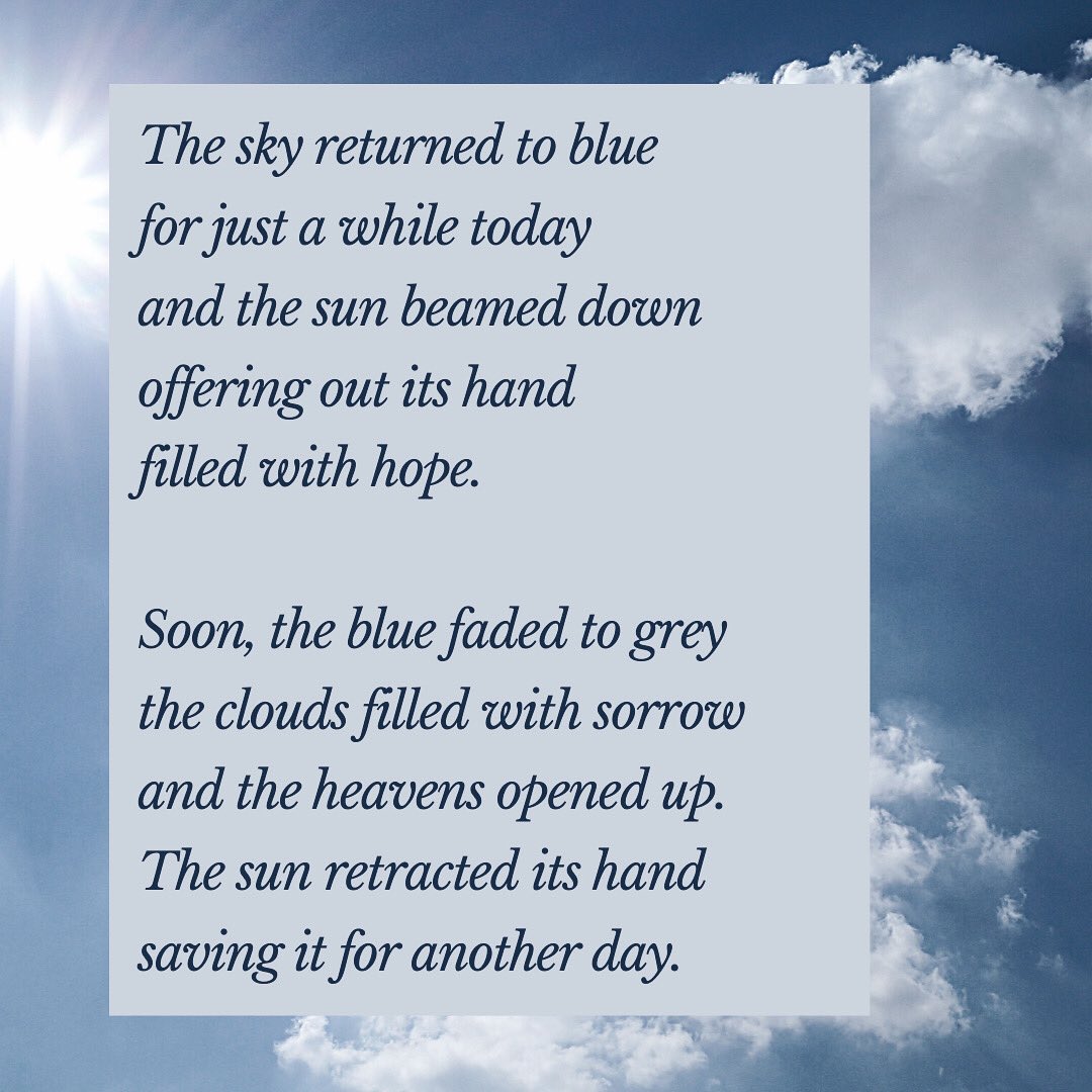 0hMySt4rs's tweet photo. Day 12 of #LockdownPoems 🌞 It was sunny for about an hour today and it was glorious (before the rain came again 🌧) Feedback welcome! ✨ https://t.co/2EgGueZ2Xo