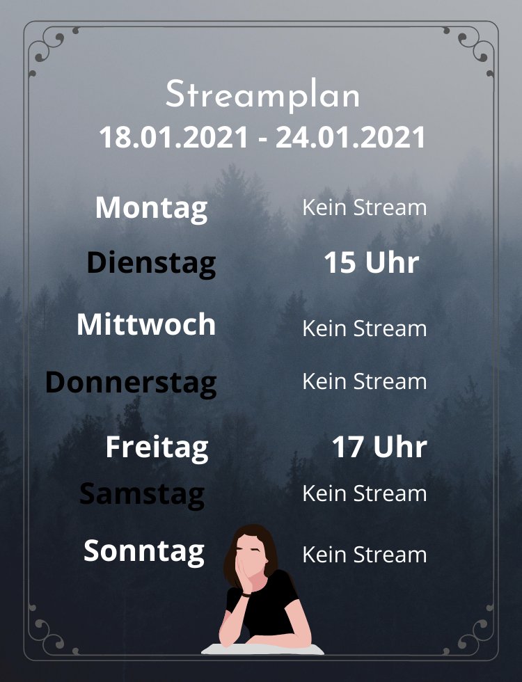 FoliaFox's tweet photo. Der #Streamplan für die kommende Woche! Wir sehen uns ab Dienstag wieder im #Fuchsbau dann mit Hellblade - Senuas Sacrifice! #Twitch https://t.co/rpkY8auPp7