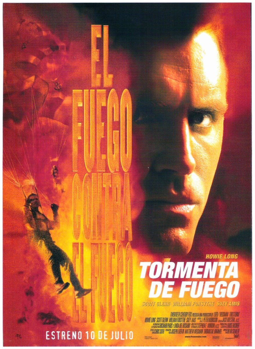 AlexOliveres's tweet image. #TormentaDeFuego fue el intento de convertir al ex jugador de fútbol americano #HowieLong en una estrella del cine de acción. Su fracaso en taquilla unido a la gran competencia de "action heroes" que había en los años 90 hizo que el plan no prosperara. Solo para muy curiosos.