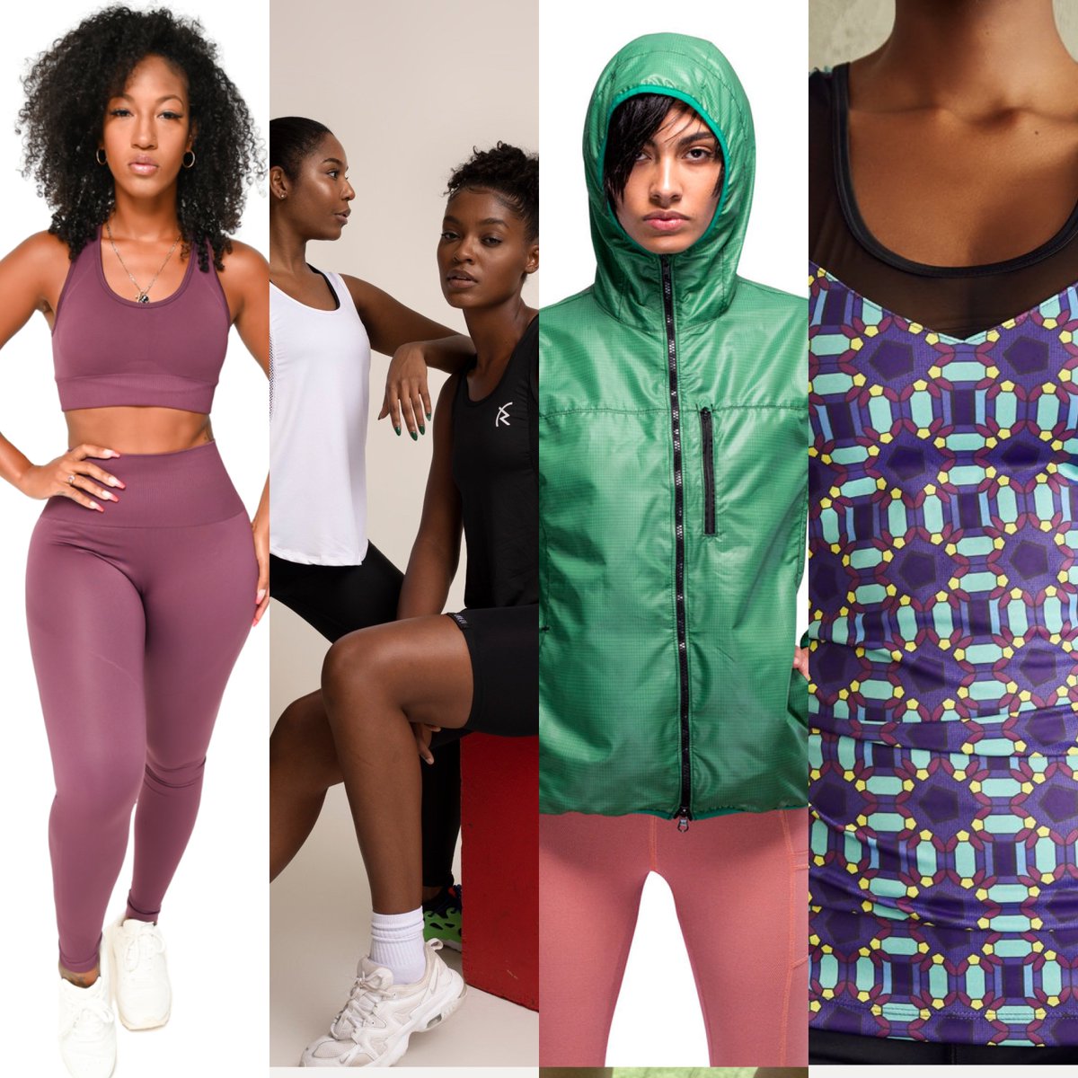 BehindPattern's tweet photo. Athleisure vibes

If your New Year's resolution was to get fit, you might want to start by checking out these POC-led #activewear brands. #Athletic #fashion #inclusive 

Read our blog post here: https://t.co/KeVzPxQOJL https://t.co/jADRFB1vkR