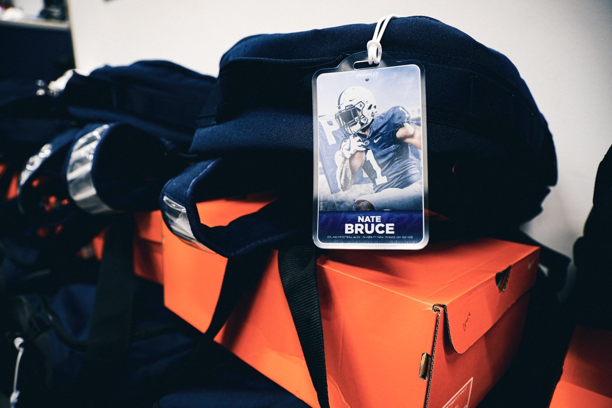 PennStateFball's tweet photo. Gearin' up for tomorrow... 👀 #WeAre21 https://t.co/2kikr6hDVQ