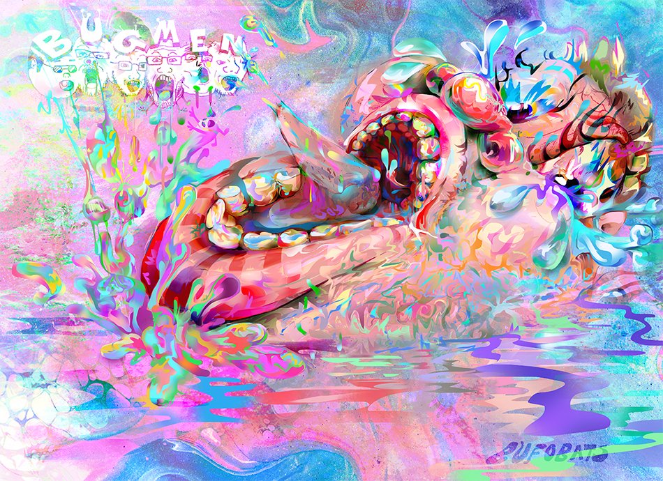 BufoBats's tweet photo. Genesis #NFT art from me

Behold the Bugmen! Soy screechin. Slime slurping. Glitter simpin. Drool paddling oceans of shiny bug products. A truth-vision of bugmen metaphysics.

https://t.co/NuGBd0UK51

#digitalart #cryptoart #psychedelicart #bugmen #soyjak #wojak #digitalpainting https://t.co/aPJ6KqzOKx