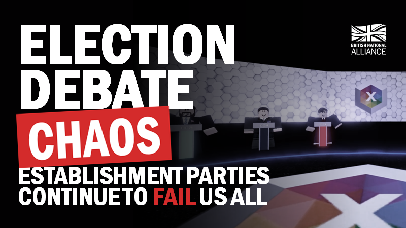 RX_UKLabour's tweet photo. ❌ELECTION DEBATE CHAOS

Today we saw further evidence of chaos and establishment politicians arguing and bickering just for the sake of it. 

It's time for politicians to put the British people first and to end the divisiveness.

Join us now: https://t.co/ImfqPnhk7h https://t.co/yF24eE8rgY