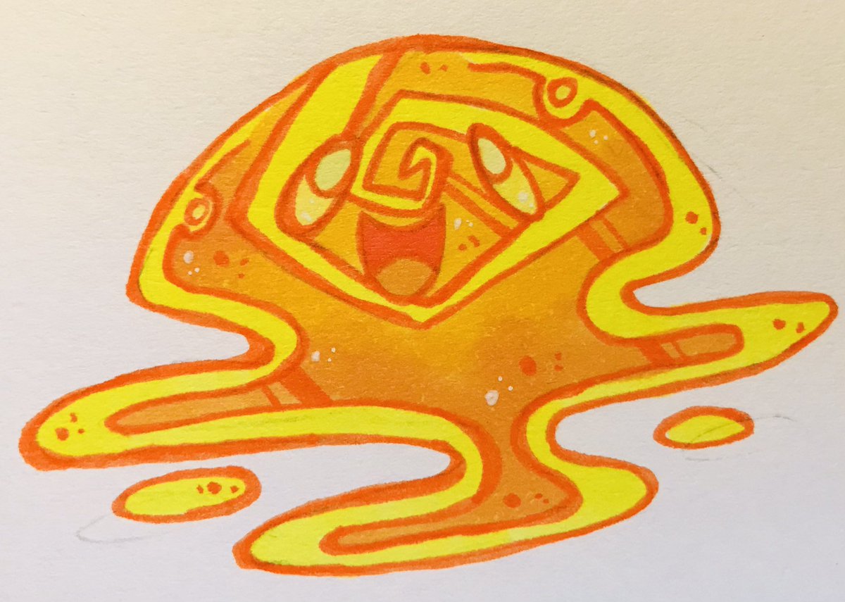 m11quda's tweet photo. A couple of slimes!
Part 2
-
-
-
Tags:
#art #artist #drawing #traditionalart #doodle #slime #fanart #slimerancher #quantumslime #quicksilverslime #hunterslime #radslime https://t.co/WqQEw64Shr