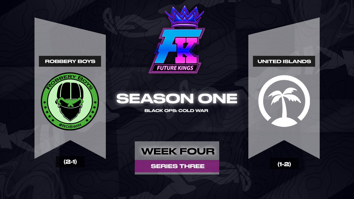 FutureKingsGG's tweet photo. Check out the Week Four match-ups happening tomorrow!

Carnes a La Plancha tries to stay undefeated while @SkylineGaming__ need to get on the board.

Evo Rizes, @RobberyBoys, Warriors, and Nukes all fight for 2nd tied at 2-1.

#FutureKings👑 https://t.co/yvaz9KsMpF