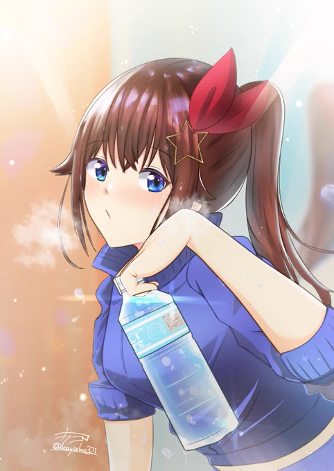 (1/2)
ときのそらダンスレッスン中!(๑╹ᆺ╹)
下に表情アップ置いときます
#soraArt 