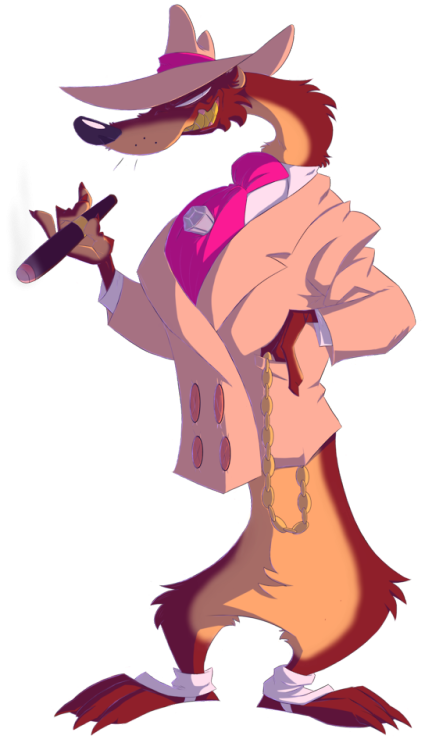 Trans_Enough4ya's tweet photo. #SmartAssWeasel looks like #ReddWhite made a fursona #whoframedrogerrabbit #AceAttorney #ToonPatrol https://t.co/pq5HJWHp7M