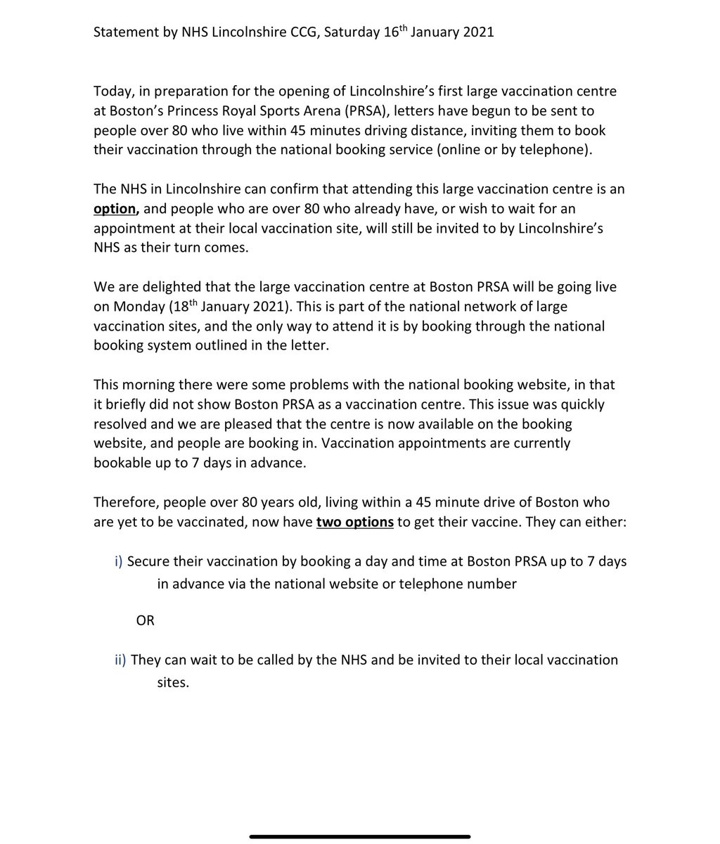 TraceyHolbeach's tweet photo. @garyportercbe the statement from CCG https://t.co/5nv4hah8Bn