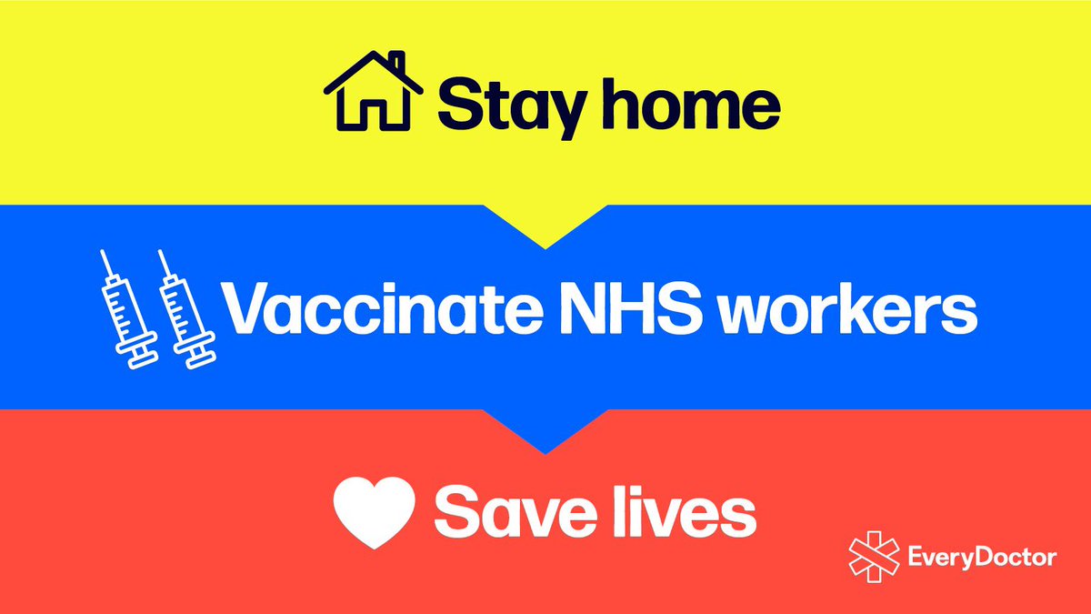 JujuliaGrace's tweet image. If you think that NHS staff should receive full COVID-19 vaccine courses (2 doses) immediately, please RT this👇

NHS staff are not currently allowed 2 doses. Not even staff who are shielding with medical conditions, who want to return to their frontline jobs 😮

Please RT 🙏🚨🌟