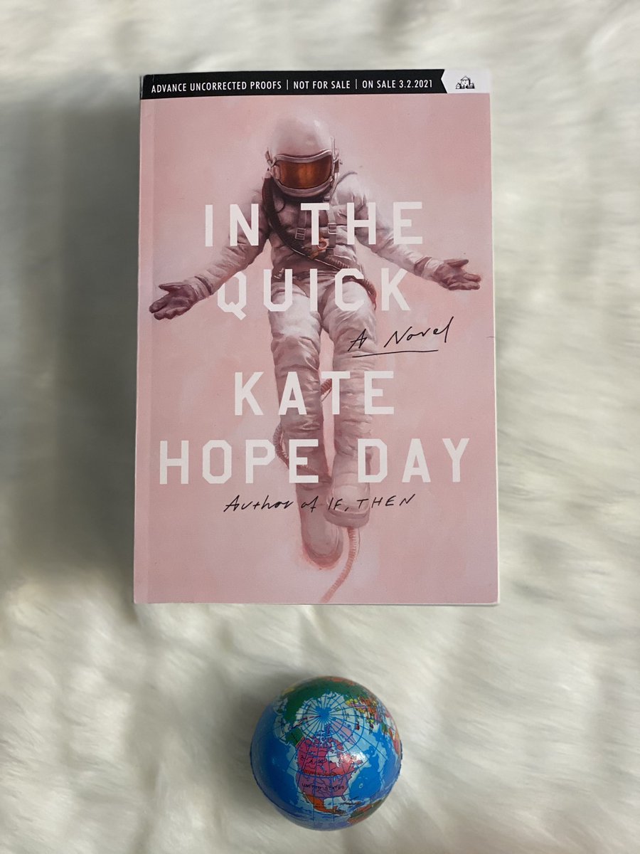 inkpaperblog's tweet photo. #InTheQuick, @katehopeday ‘s new novel (I loved her debut!) is part space adventure, passionate romance and mystery rescue mission. And I am here for it! Thank you @randomhouse #gifted for this early copy- out 3/2/21!! https://t.co/vUDSDvyJIA