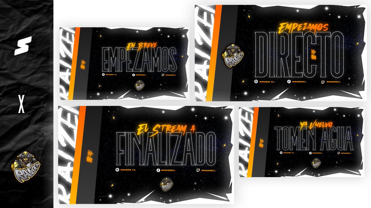 ⚡| Stream Pack
Para: @RaizeNAOV
Gracias por confiar en mis diseños 💪.