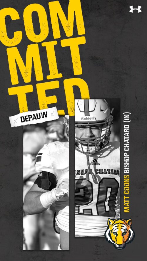 Matt_Coons22's tweet photo. Super excited to announce that I will be furthering my academic and football career at DePauw University. I want to give a huge shout out to all the people who have supported me in getting to this point. Roll Tigs!🐯 @DePauwTigersFB @qbdietz https://t.co/oEx34V62M4