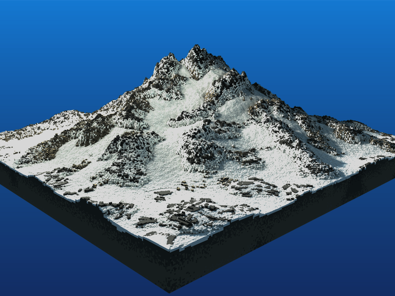 My very first terraformed mountain. The rendering was done by me ! And this is also my first !

Build on <a href="/SeaStoryFR/">Seastory</a>