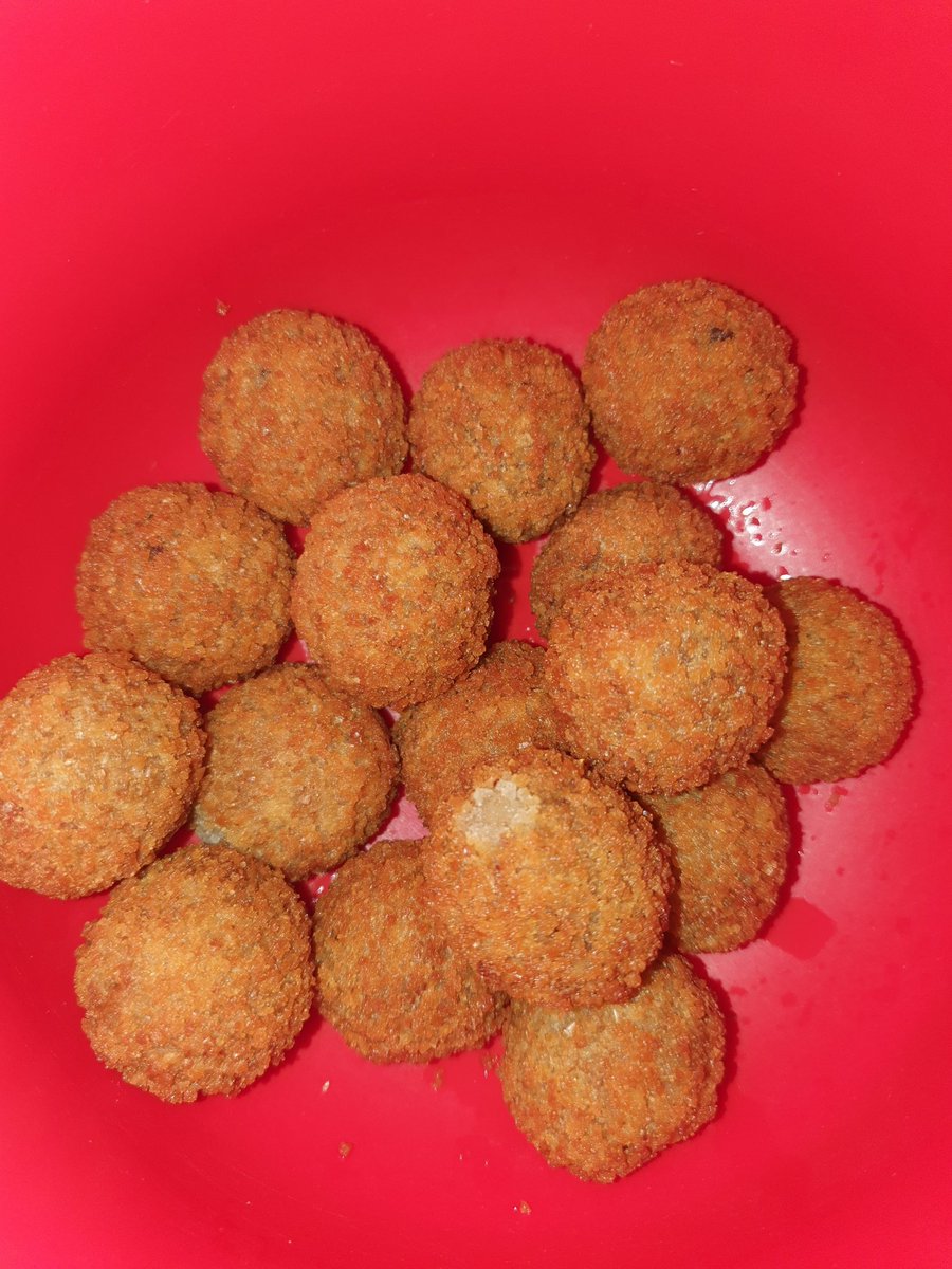 Ja de bitterballen zijn klaar. #VVAL2021