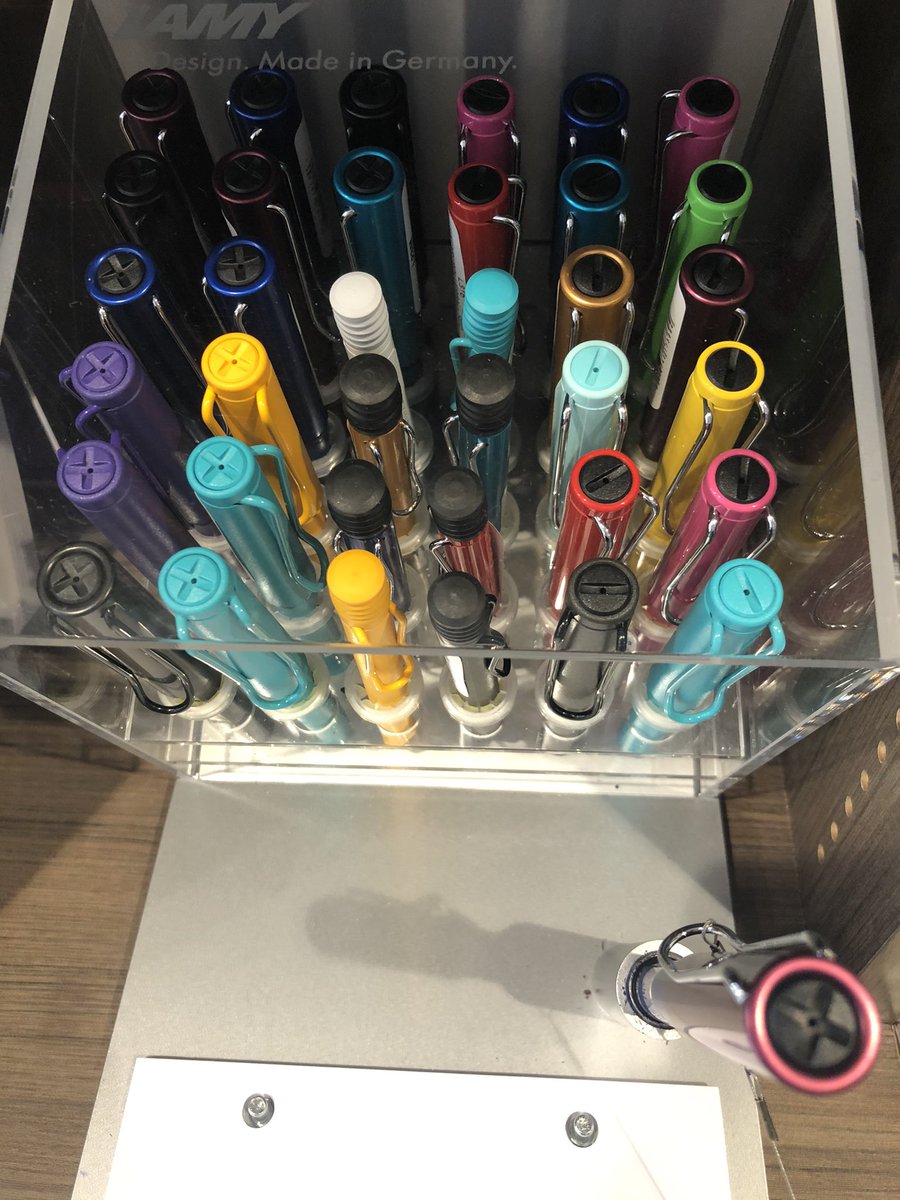 lyndonpeck's tweet photo. Lamy pens make great gifts, and you might want to pick up one for yourself, too! #lamypens #rightonbooks #bookstagram #buylocal https://t.co/Ktu26ojhKx