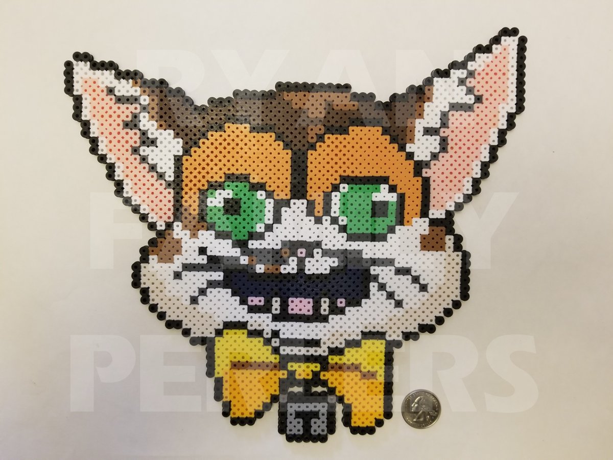 RyanFamPerlers's tweet photo. My perler's name is Spleens!
Today we got Spleens the cat from our favorite Sims 4 streamer @GrayStillPlays
#perler #perlerbeads #spleens #spleensthecat #GrayStillPlays https://t.co/5RE8abfjRt