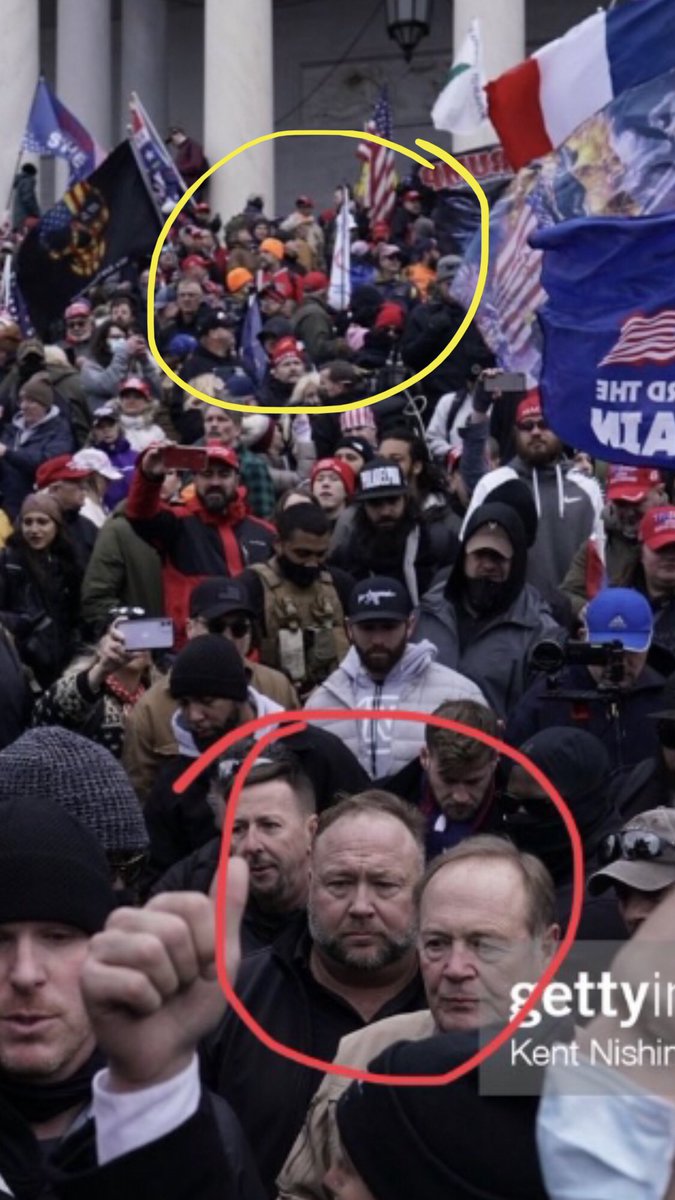 "After their leader was arrested on Monday, the Proud Boys have ditched their usual yellow and black for bright orange hats and armbands." https://twitter.com/willsommer/status/1346861594559582210?s=20