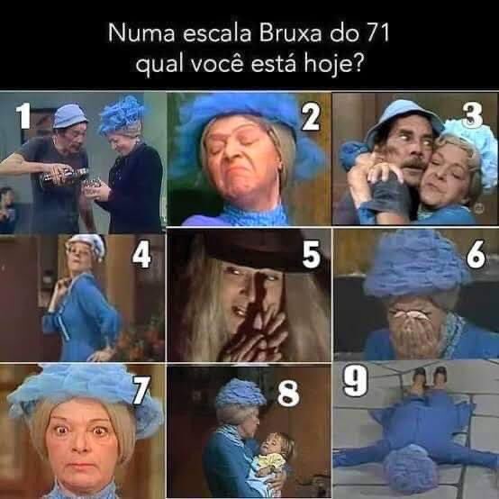 Olha, com esse ano tão conturbado e com tudo que tem acontecido no país, eu  estou só a nove. E vocês?