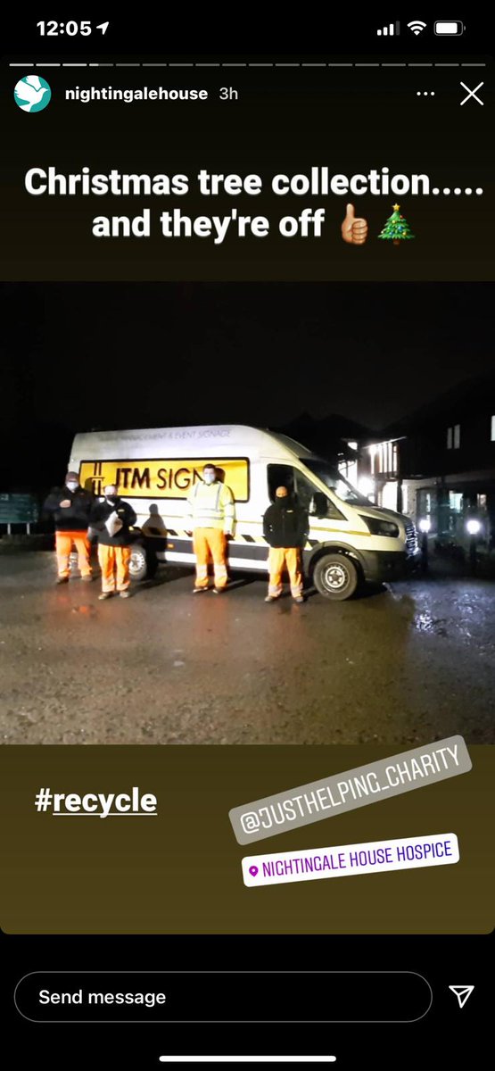 Early start today for the JTM team, with our friends from <a href="/AmberonTM/">Amberon Ltd</a> collecting Christmas trees from Wrexham and Flintshire on behalf of <a href="/NightingaleHH/">Nightingale House</a>. In these difficult times for many charities it's great to be able to help in some small way #givingback #wrexham #flintshire