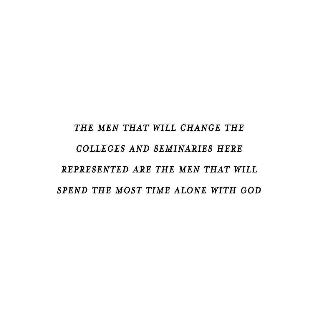 contendglobal's tweet photo. "The men that will change the colleges and seminaries here represented are the men that will spend the most time alone with God!" - John R. Mott
•
Join college students across America for a forty-day season of prayer and fasting for revival among college students. #CDOP https://t.co/TSb4xpB2T7