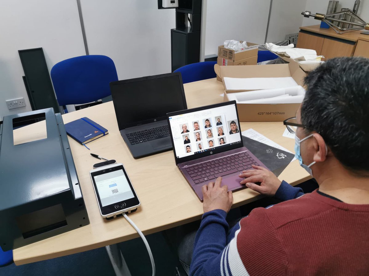 ridbox_uk's tweet photo. Our Engineer working on Facial Recogntion setup for our client. https://t.co/RYqR4CHbno