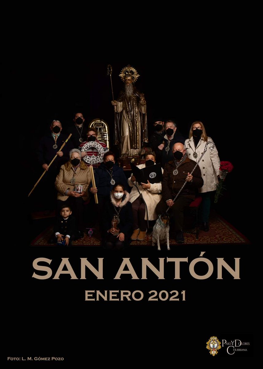 Desde la Hermandad Romera San Isidro Labrador de Churriana queremos unirnos a nuestros hermanos en el día que debia estar procesionando San Anton, patrón de los Churrianeros.